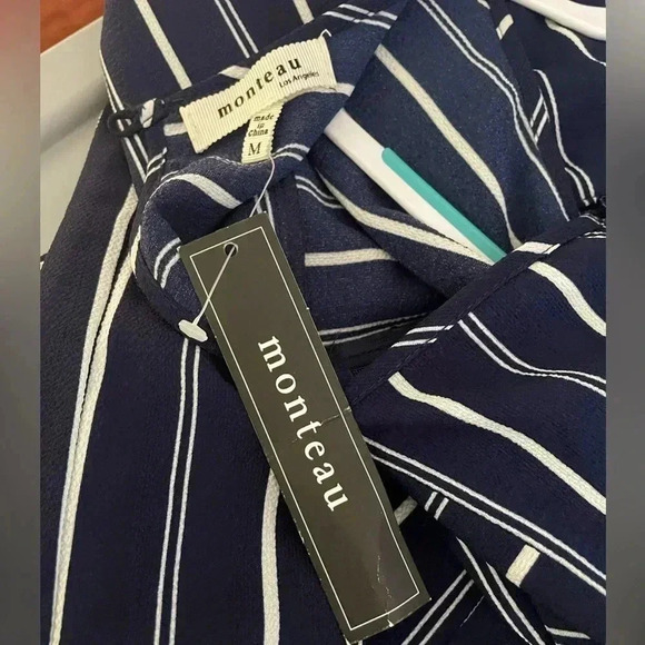 Monteau pantsuit, romper, belted waist - Picture 4 of 4